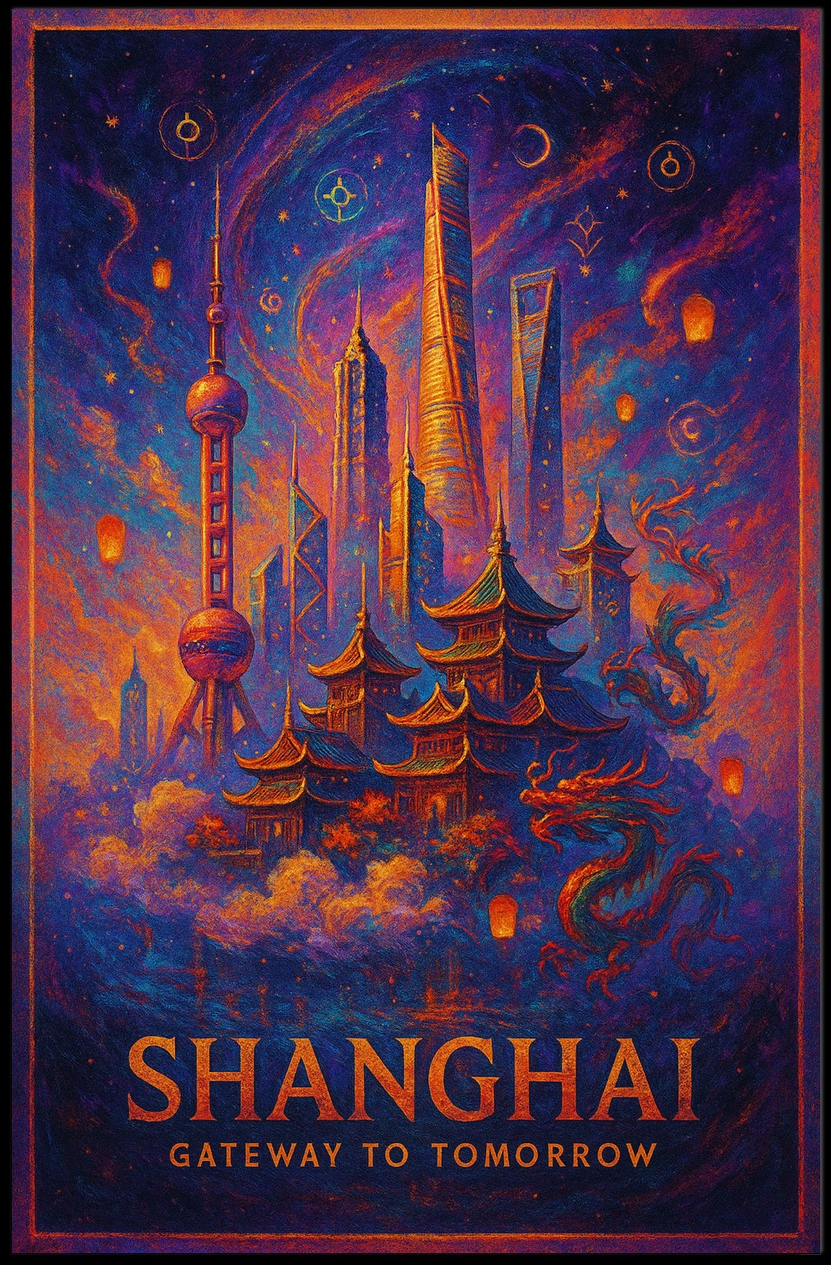 Shanghai Gateway to Tomorrow Poster