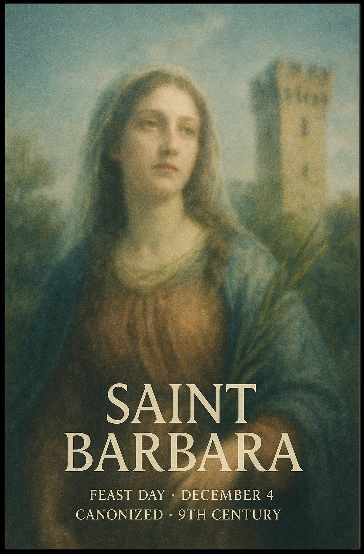 Saint Barbara Poster
