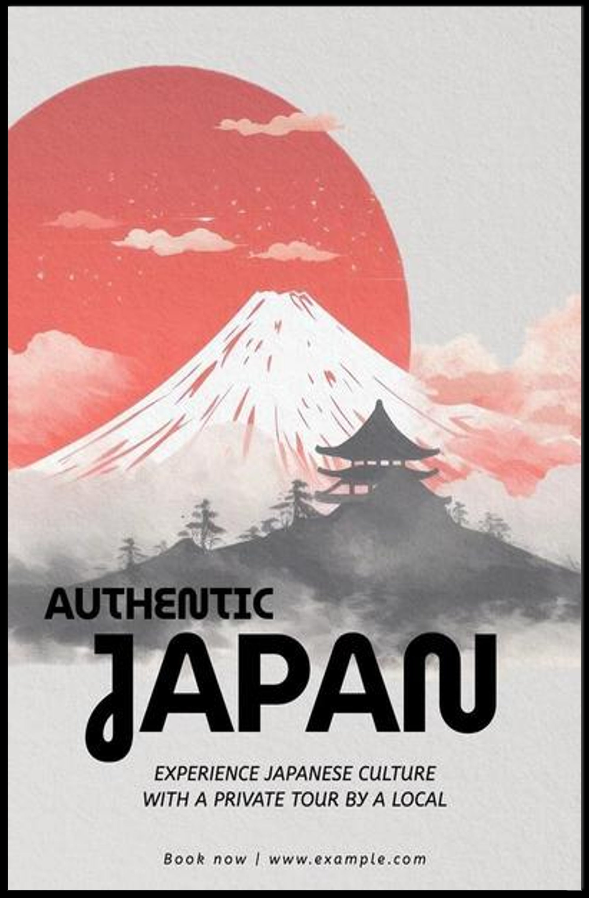 Authentic Japan Tour Poster PosterGoat