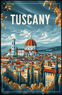 Discover Tuscany Poster
