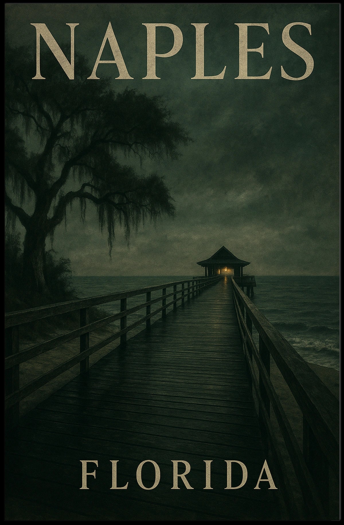 Naples, Florida A Serene Escape Poster