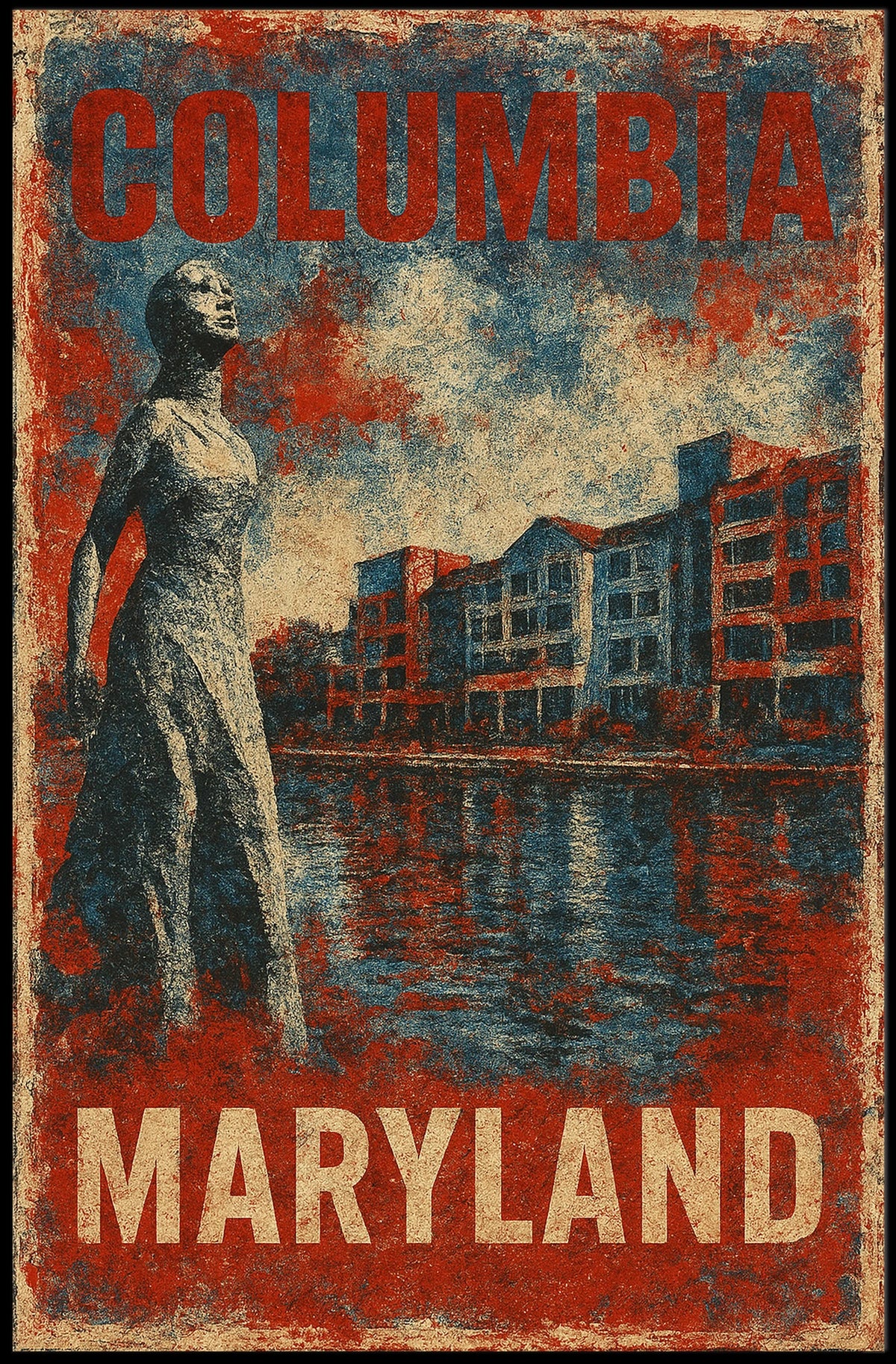 Columbia, Maryland Poster
