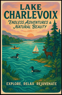 Lake Charlevoix Endless Adventures Poster