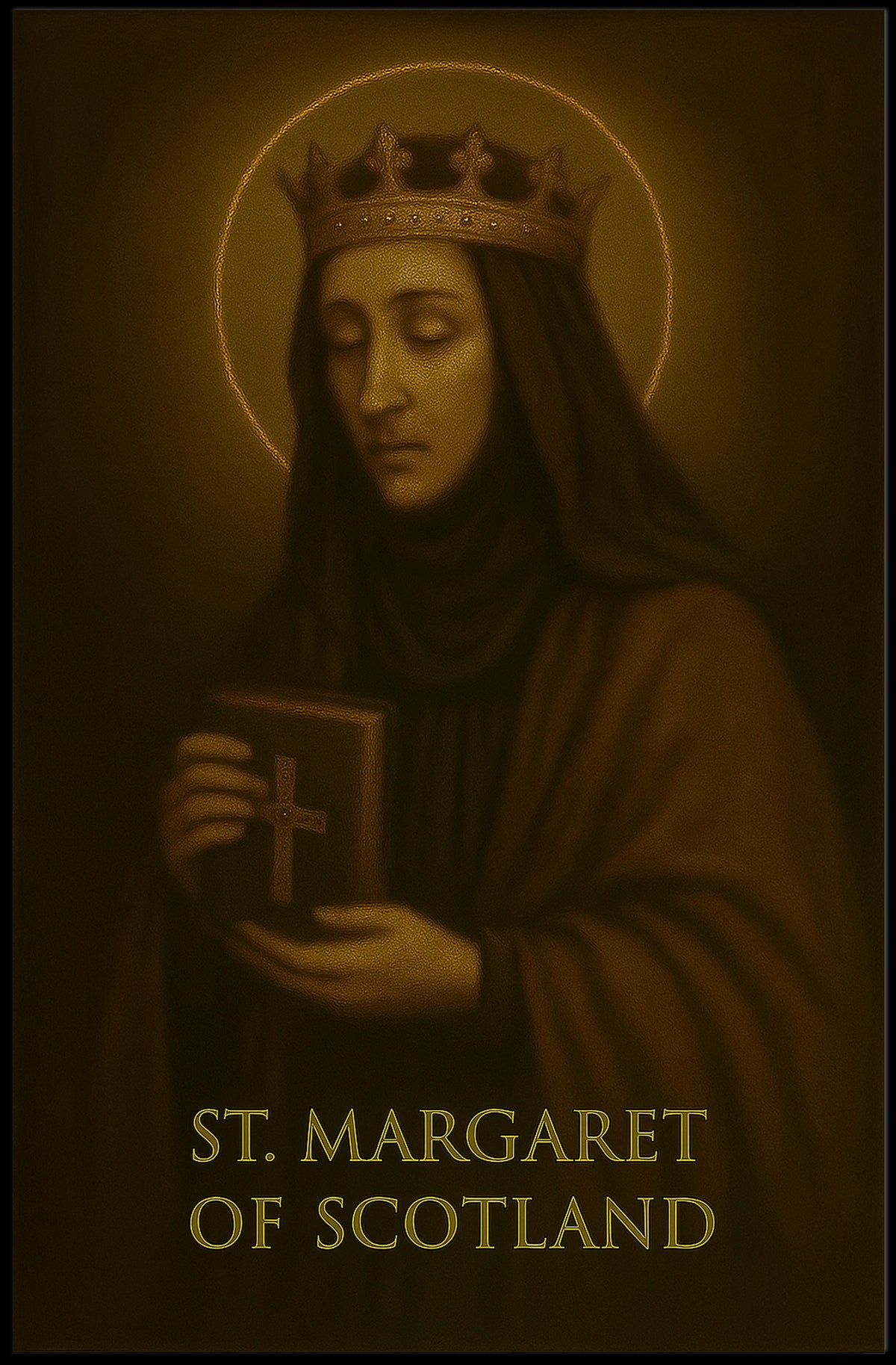 St. Margaret Of Scotland Poster