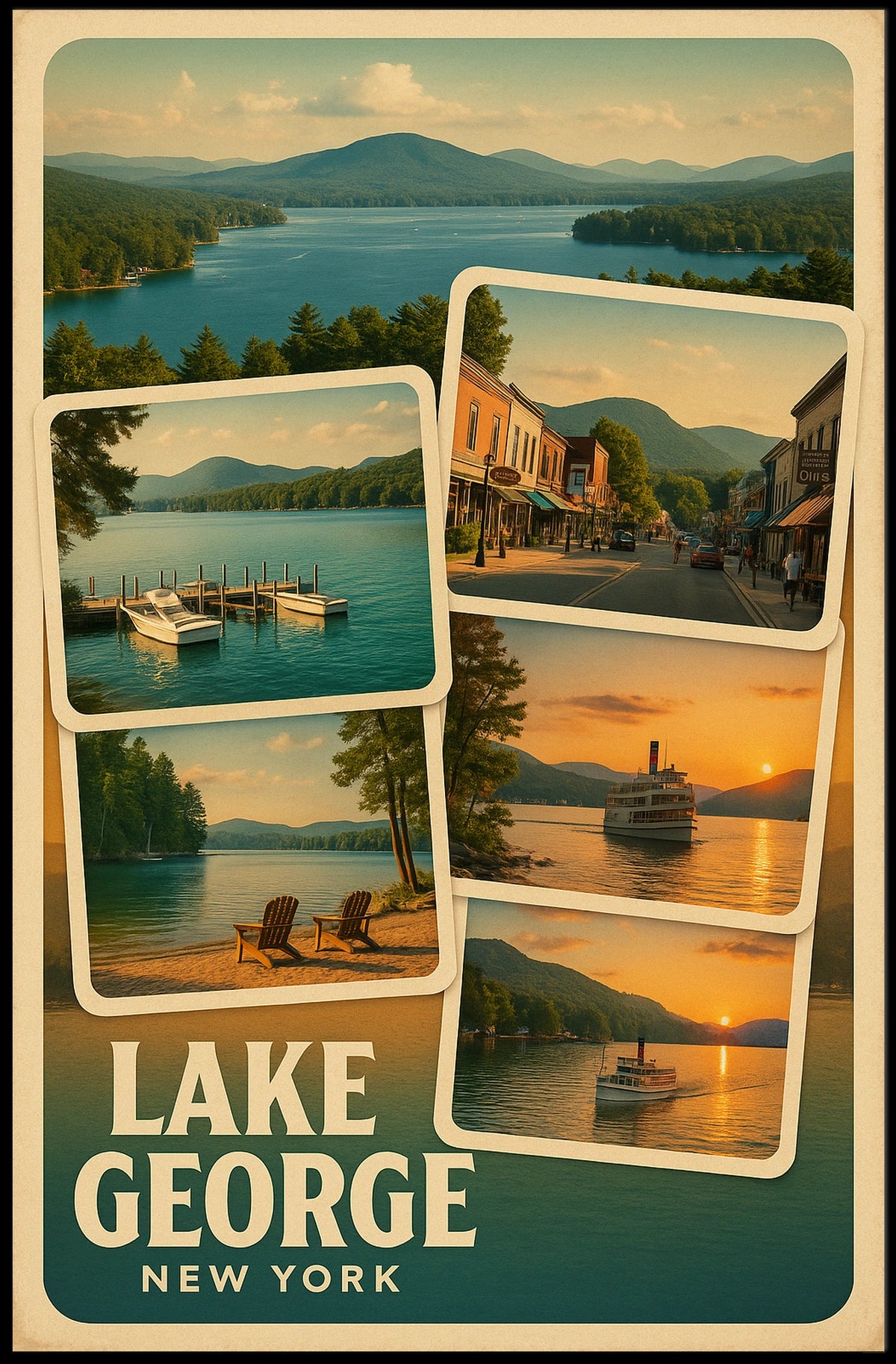 Lake George, New York Poster
