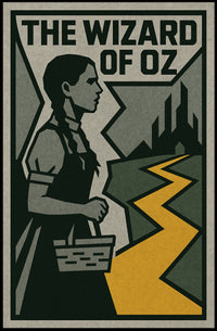 The Wizard of Oz Vintage Fantasy or Mythology Poster PosterGoat