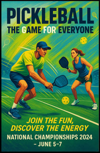 Pickleball National Championships 2024 Poster