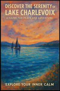 Discover the Serenity of Lake Charlevoix Poster