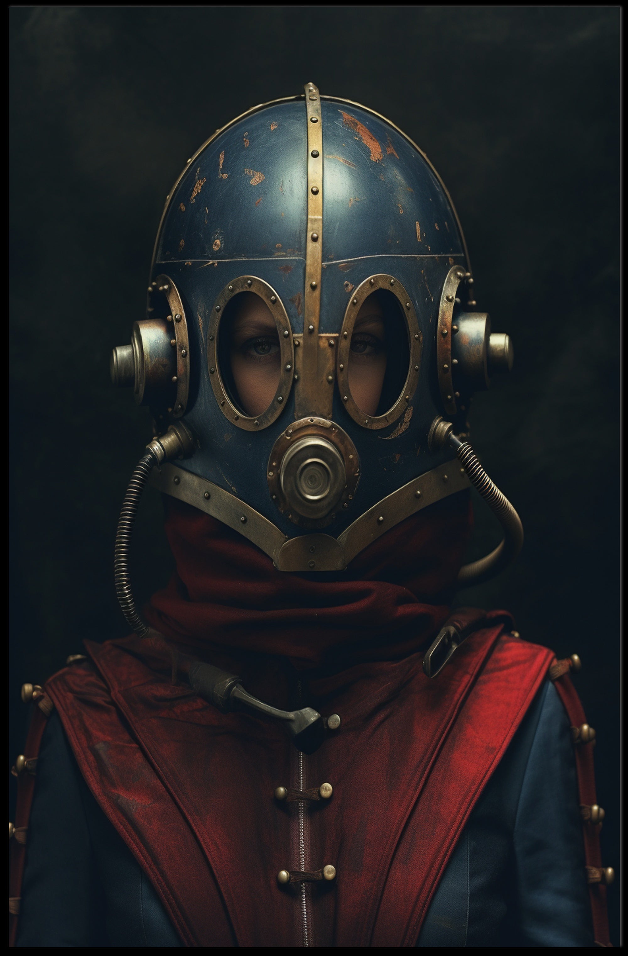 Steampunk Explorer Poster PosterGoat