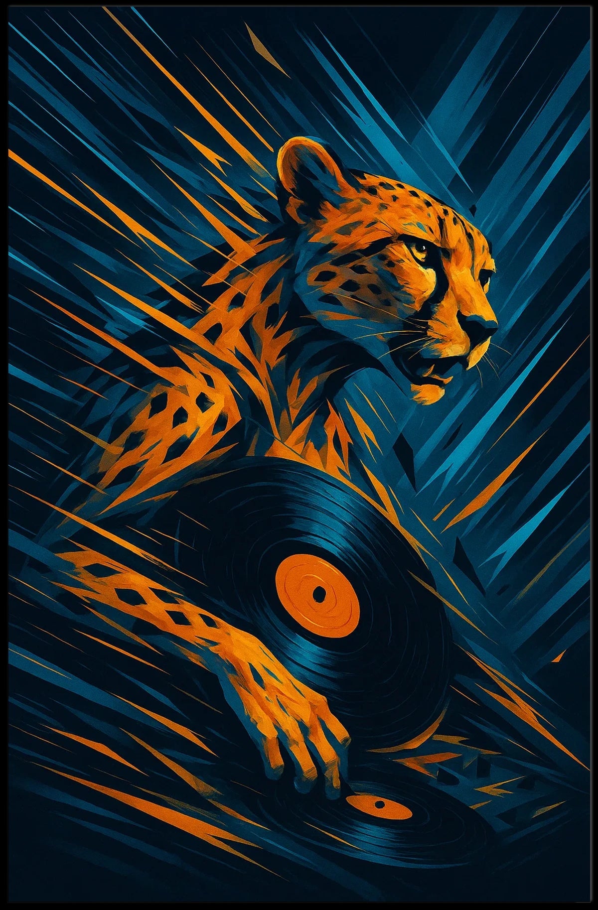 Sonic Cheetah Poster