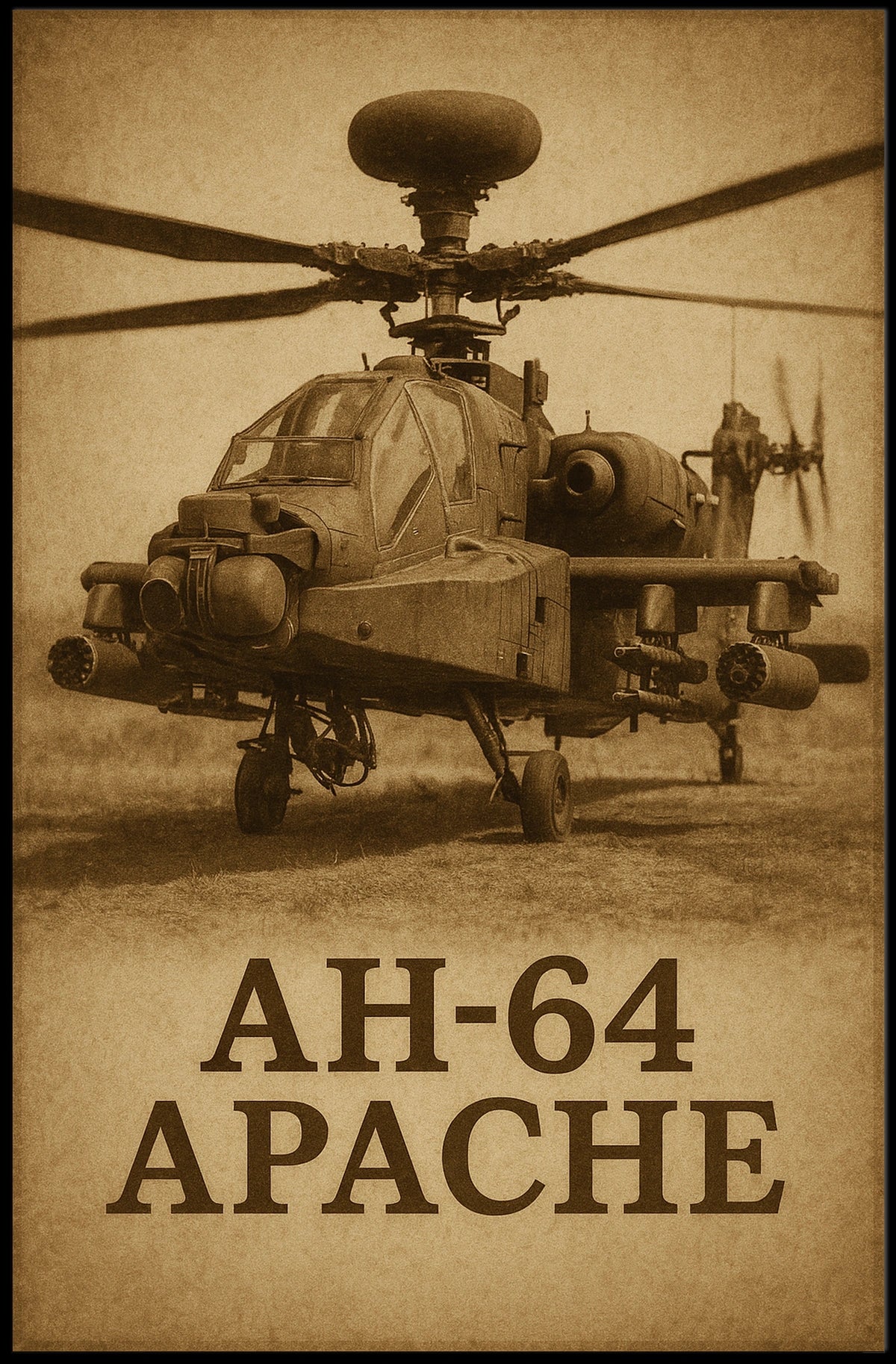Ah-64 Apache Poster