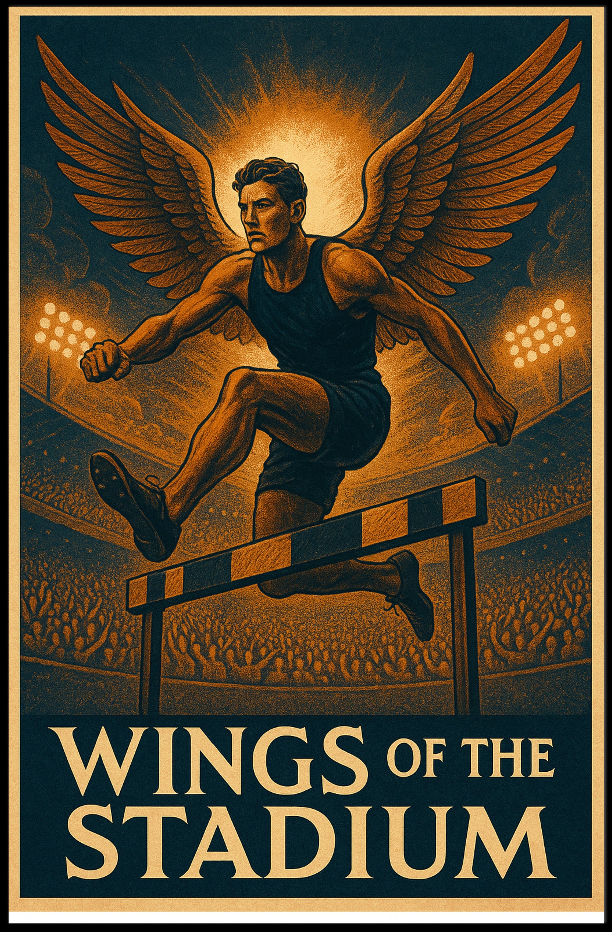 Wings of the Stadium Poster