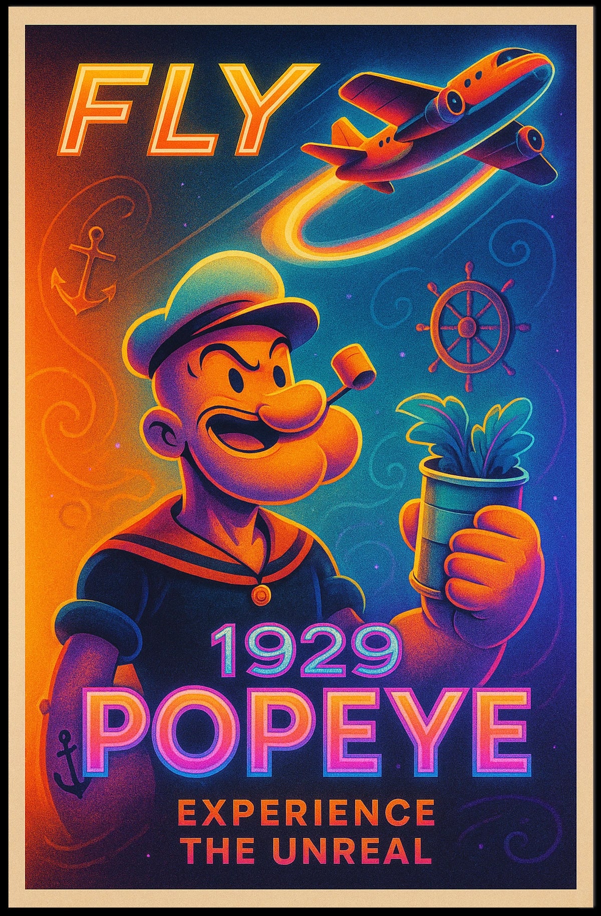 Popeye 1929 Art Poster POP-61