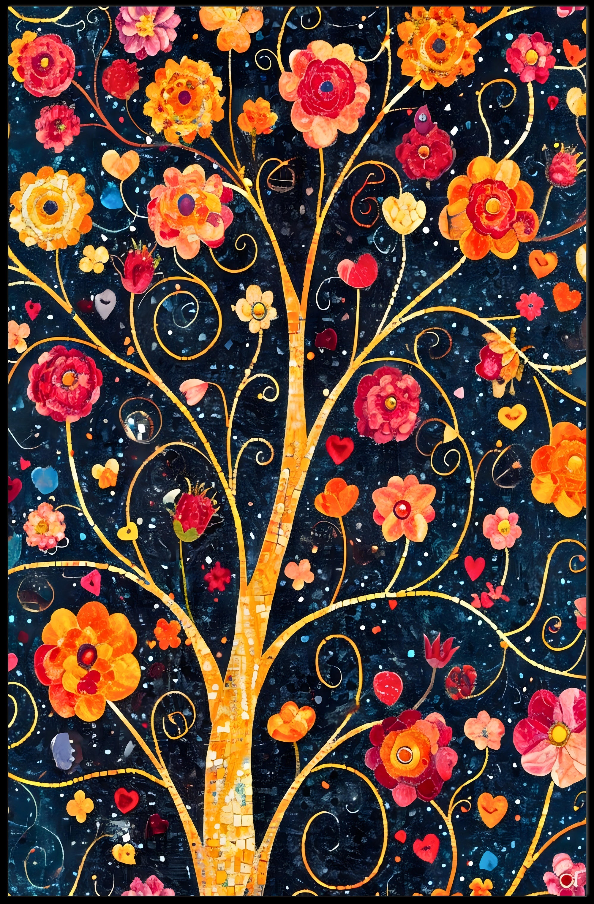 Uncharted Dimensions: Abstract or Artistic Poster