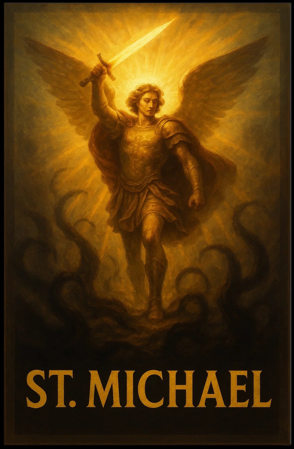 St. Michael The Archangel Poster