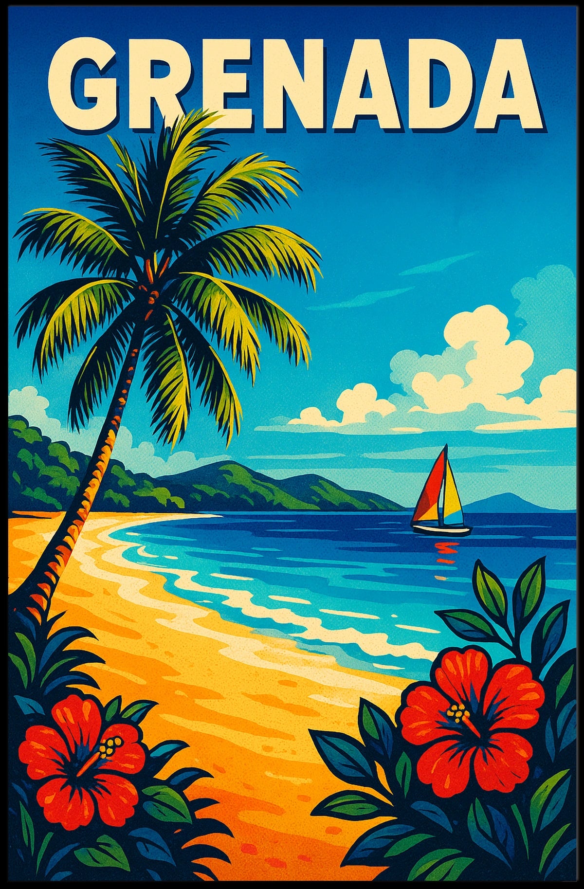 Grenada Paradise Poster