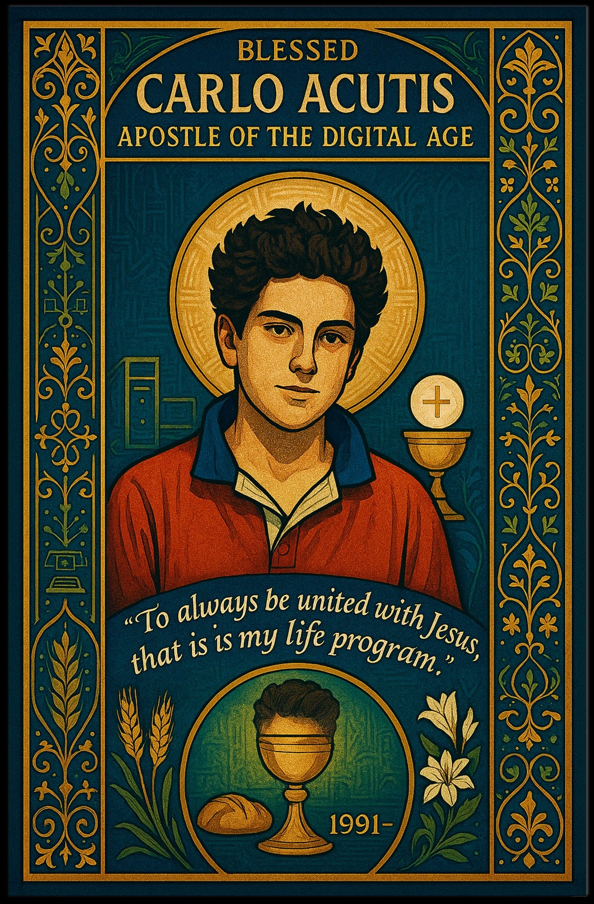 Blessed Carlo Acutis Apostle Of The Poster