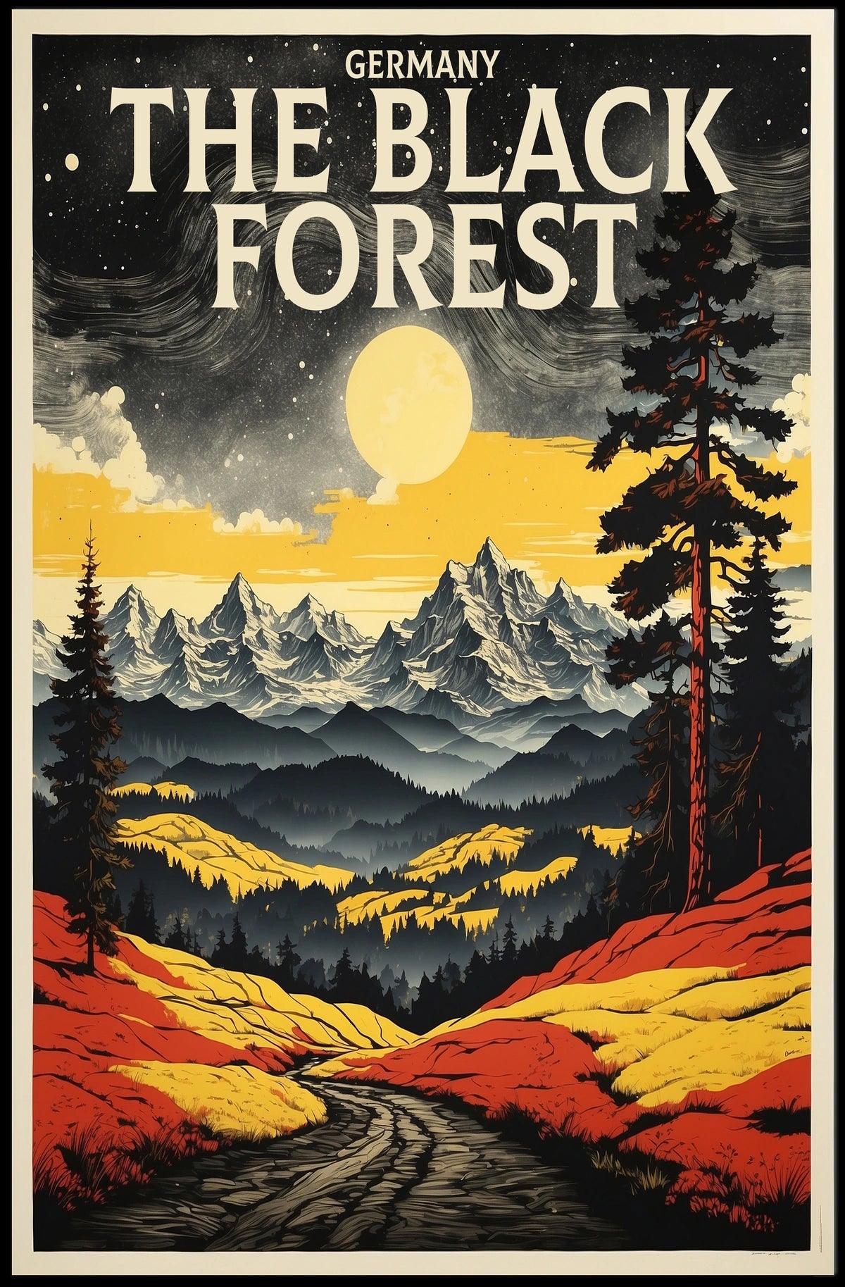 The Black Forest Germany Poster