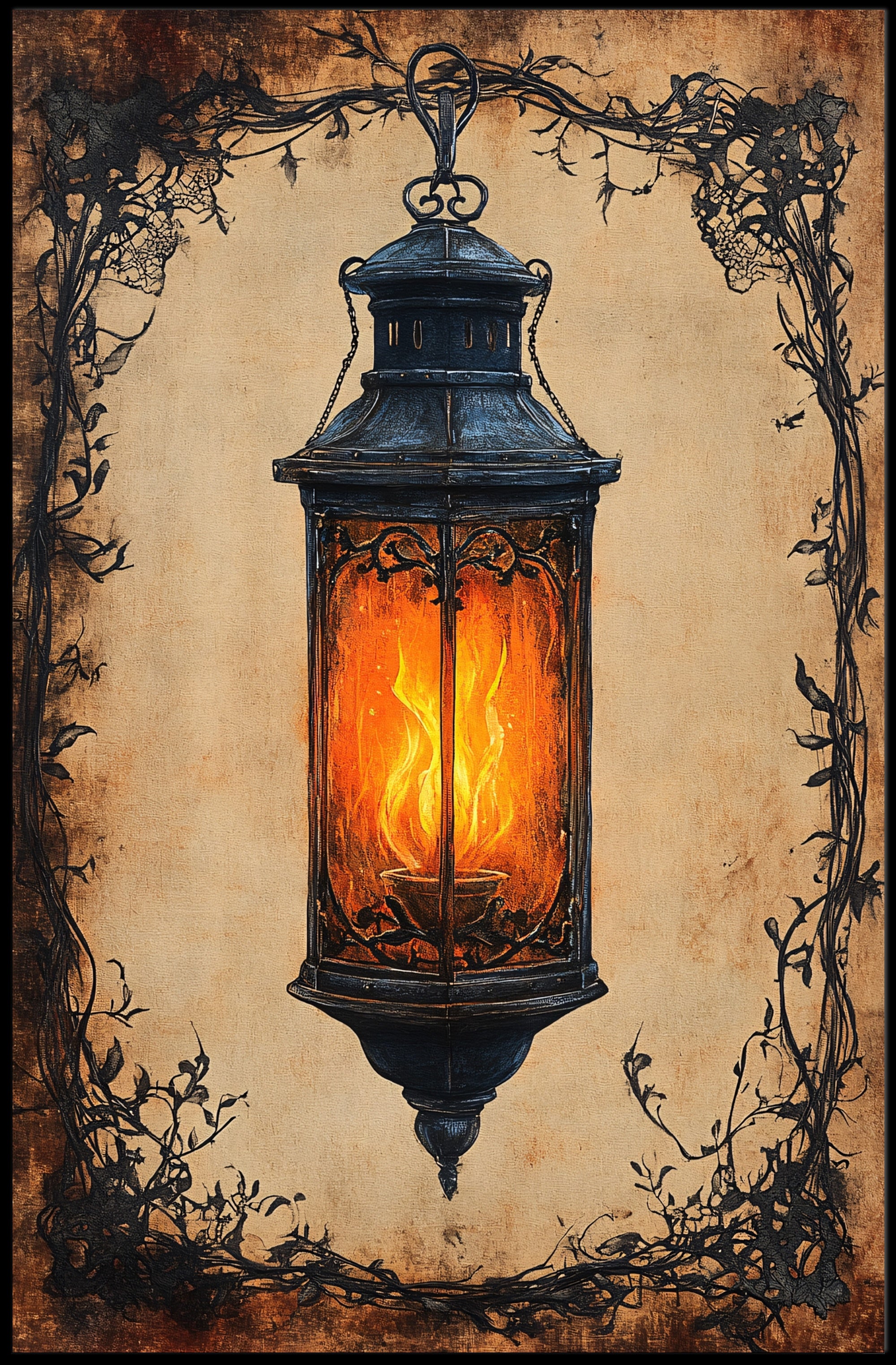 The Enchanted Lantern Poster