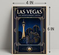 Las Vegas The Entertainment Capital Poster PosterGoat