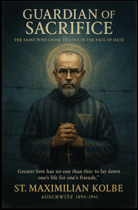Guardian of Sacrifice St. Maximilian Kolbe Poster