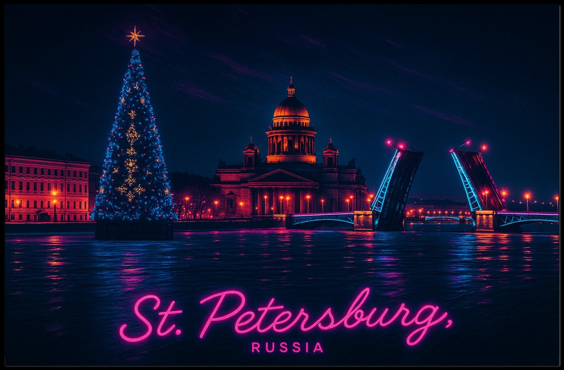 St. Petersburg, Russia Poster