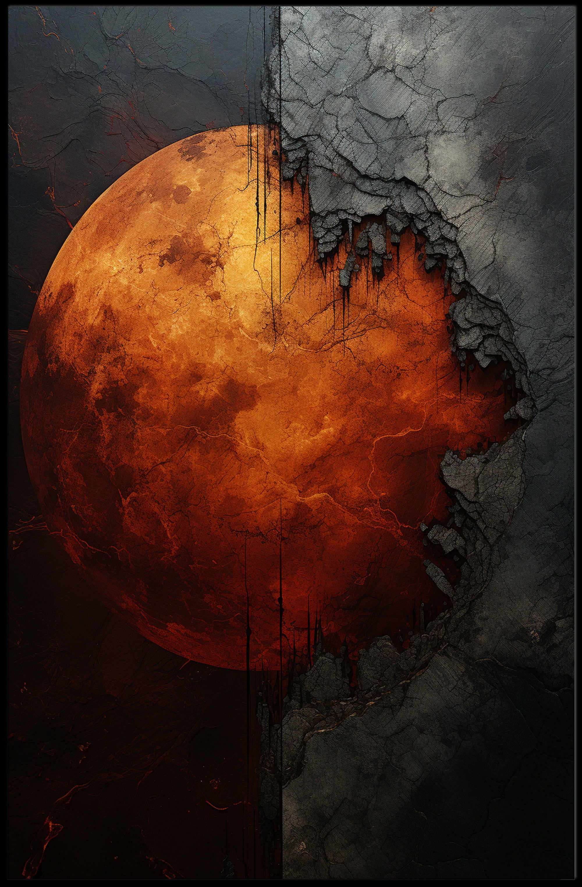 Celestial Eclipse Poster