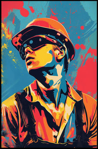 Abstract Modern Art Interpretation Poster