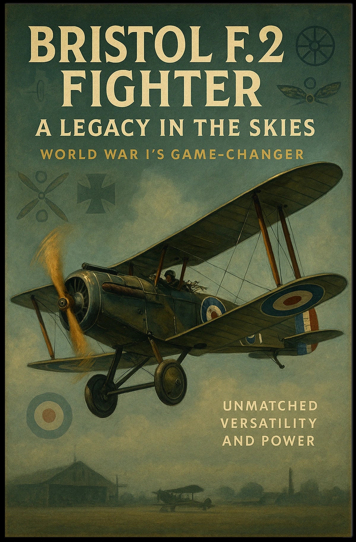 Bristol F.2 Fighter A Legacy in the Skies Poster