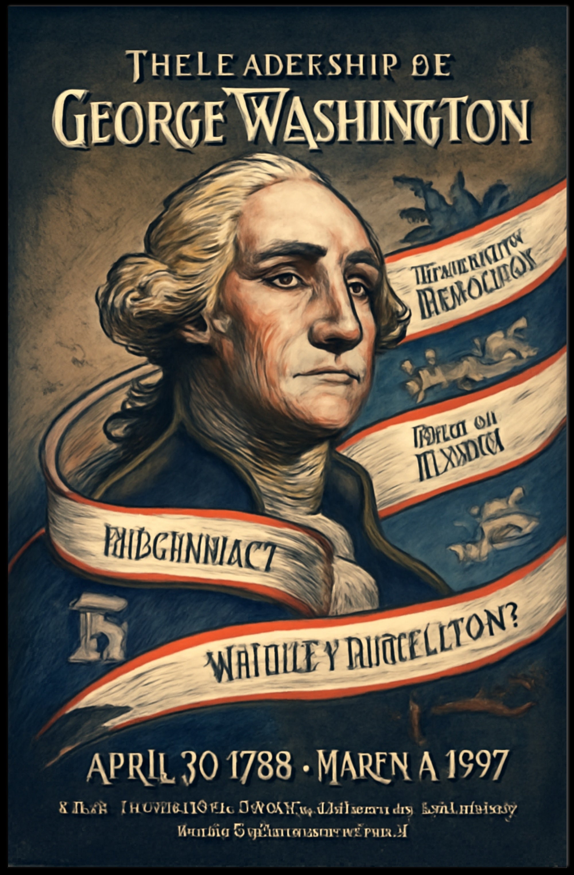 George Washington Leadership Poster
