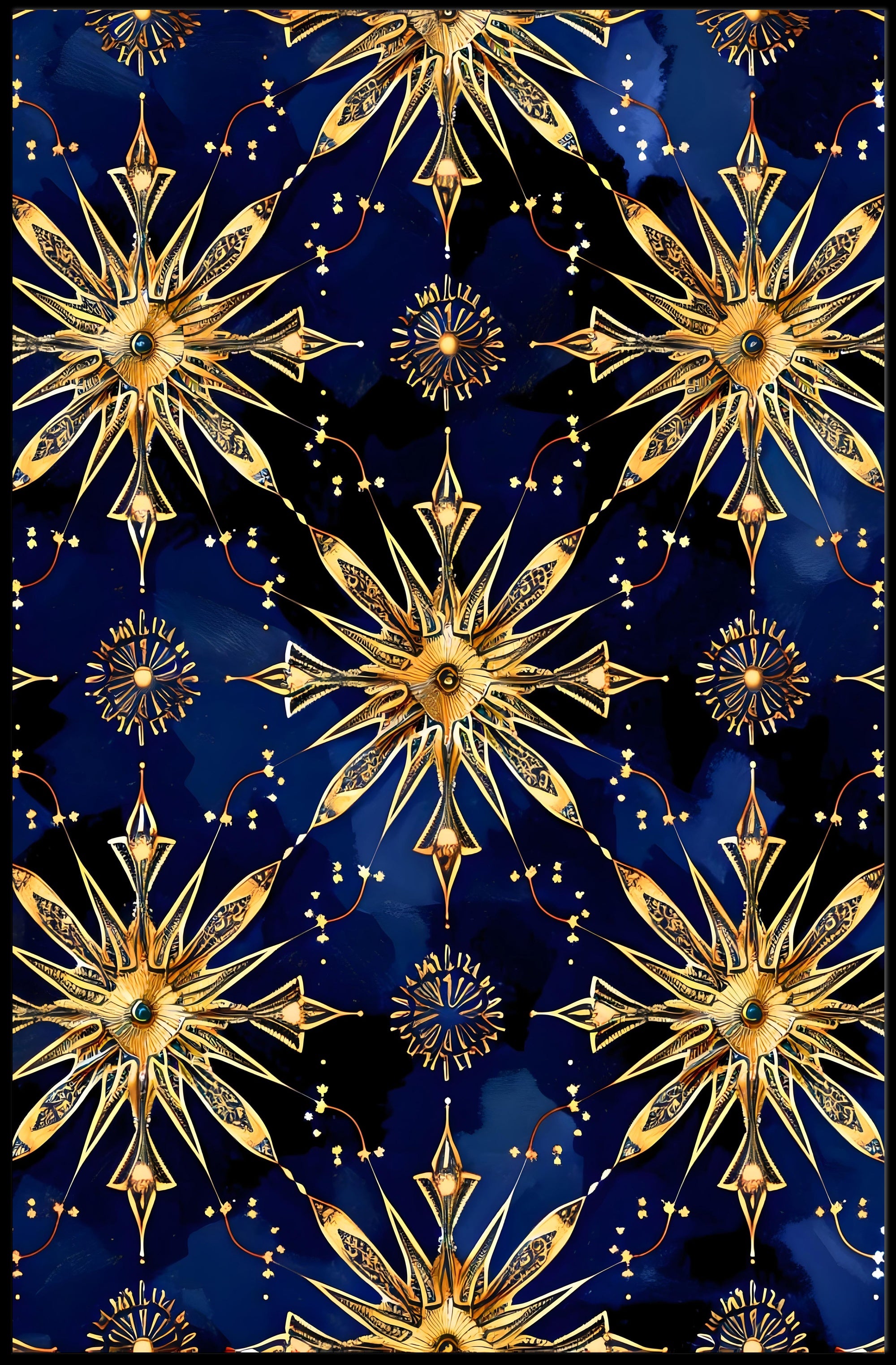 Celestial Elegance Art Print: Space or Astronomy Poster