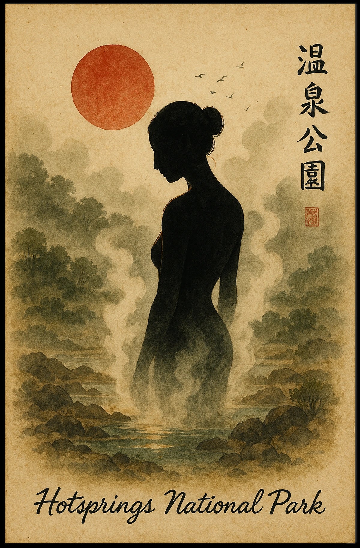 Hot Springs National Park Poster