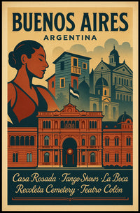 Buenos Aires A Cultural Journey Poster