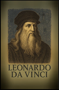 Leonardo da Vinci Renaissance Icon Poster PosterGoat