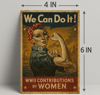 We Can Do It! Iconic WWII Poster