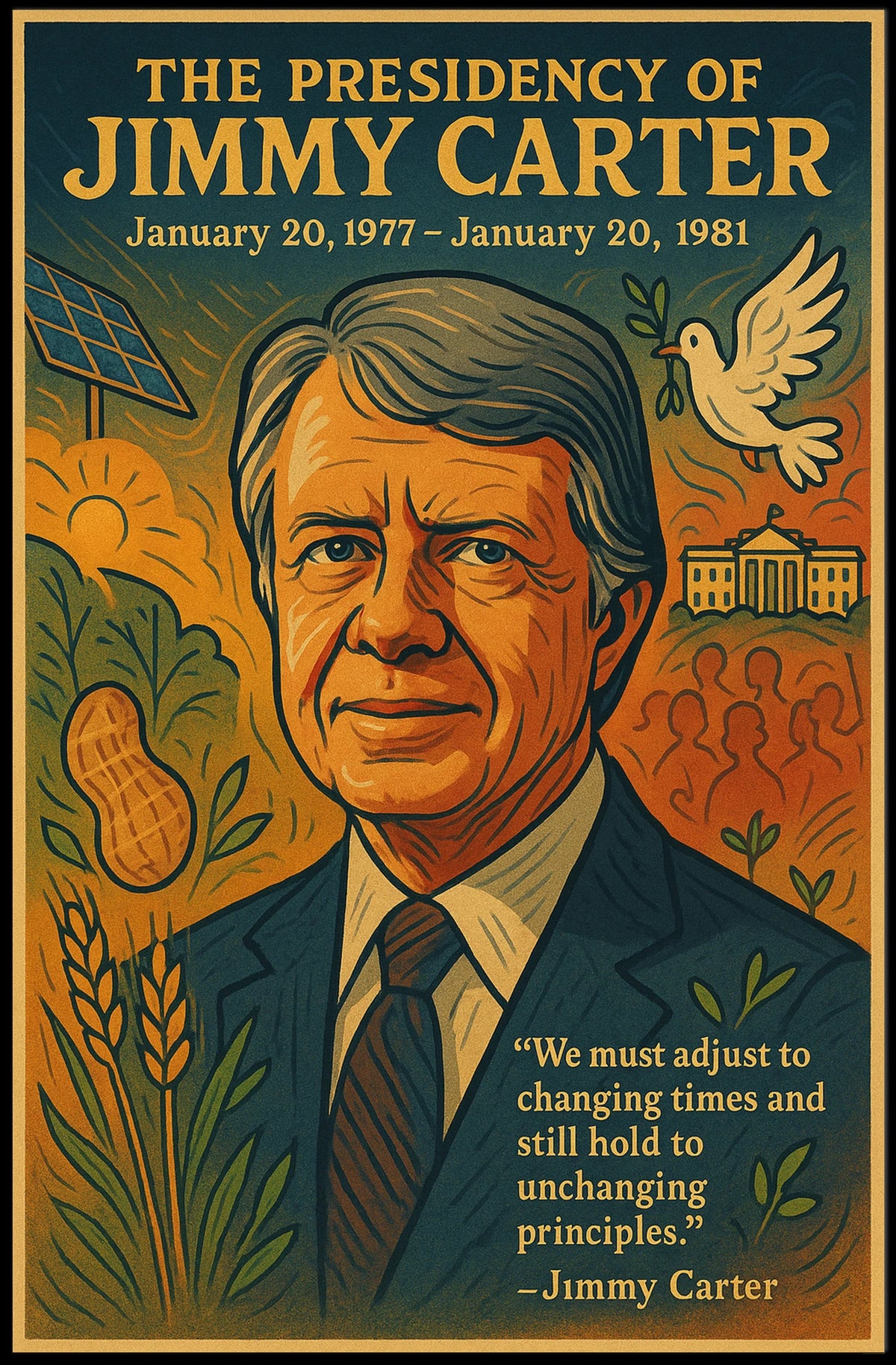 Jimmy Carter The Presidency Poster