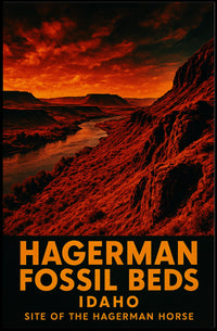 Hagerman Fossil Beds Idaho Poster