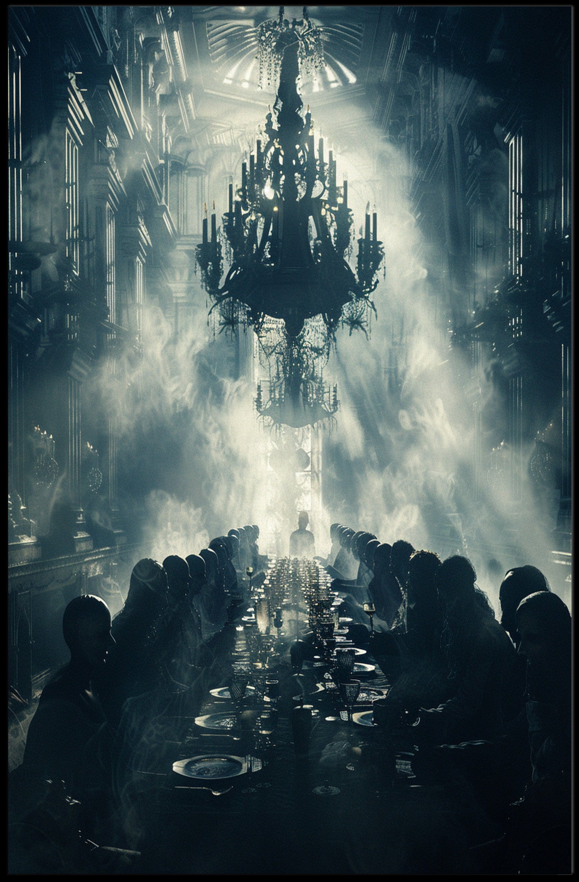 Haunting Dramatic Scene in Historical Drama Poster PosterGoat