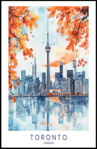 Autumn in Toronto Poster PosterGoat