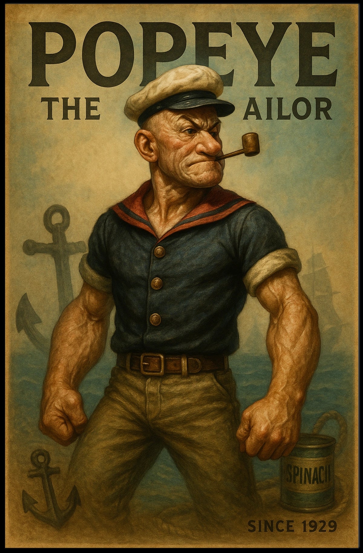 Popeye 1929 Art Poster POP-09