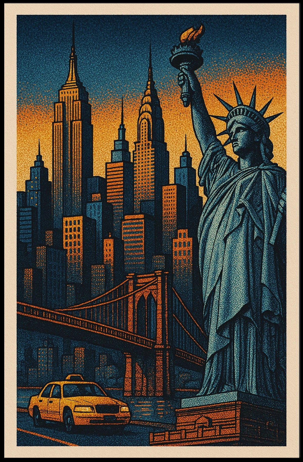 Iconic New York City Poster Wall Art For Decor Lovers