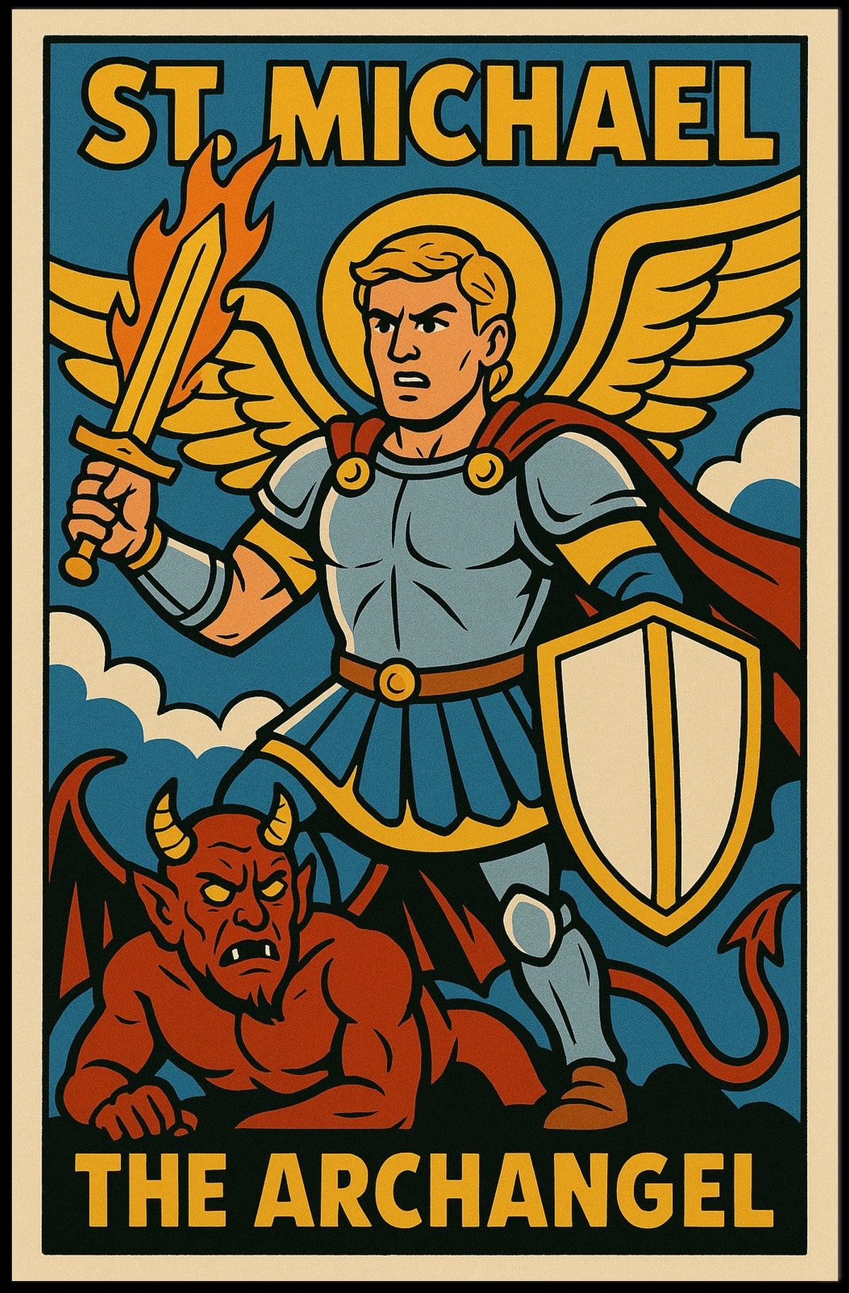 St. Michael The Archangel Poster
