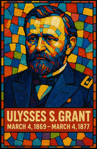 Ulysses S. Grant 18Th President Poster