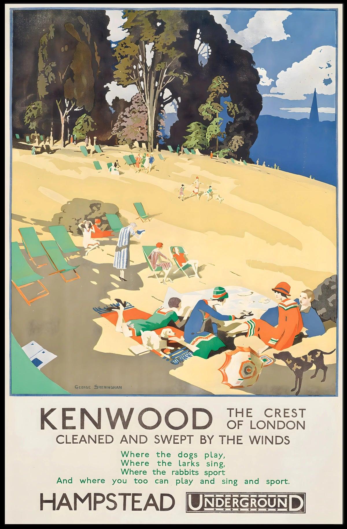 Kenwood The Crest Of London Poster
