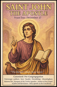 Saint John the Apostle Poster PosterGoat