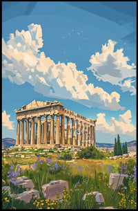 Parthenon Poster: Ancient Greece's Timeless Beauty Revealed