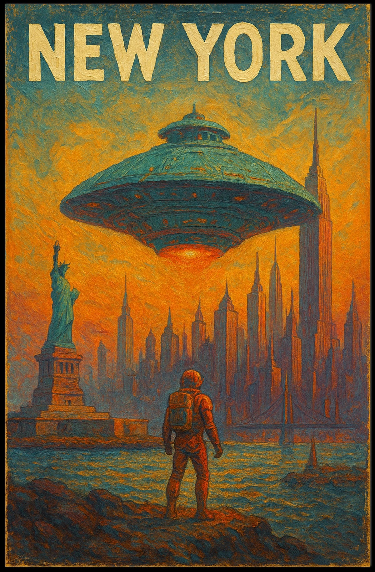 New York Sci-Fi Encounter Poster