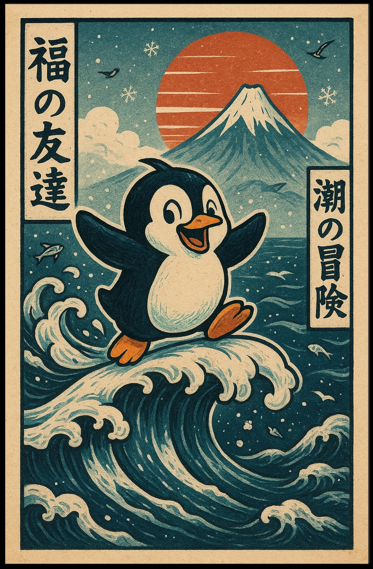 Adventure of the Penguin Poster