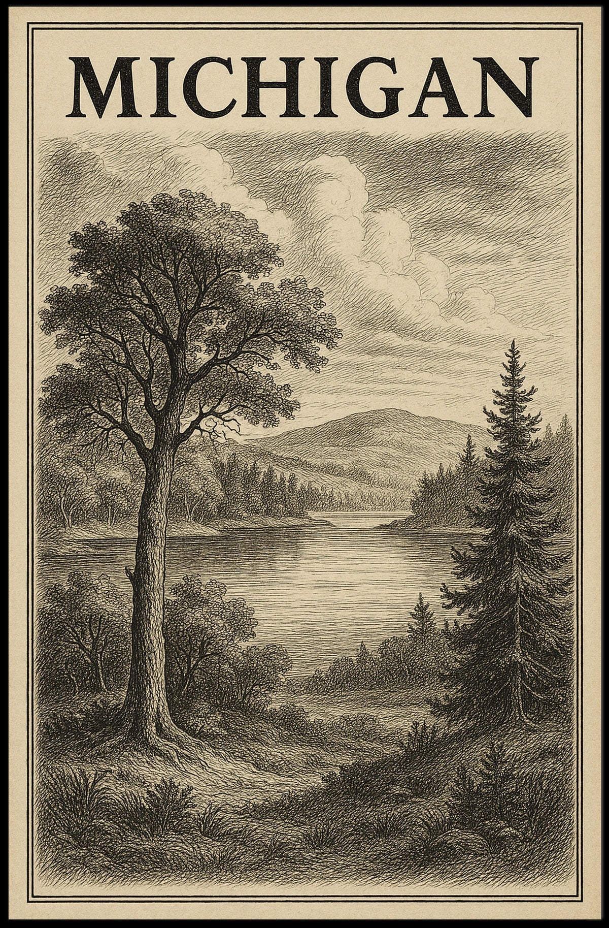 Scenic Michigan Poster