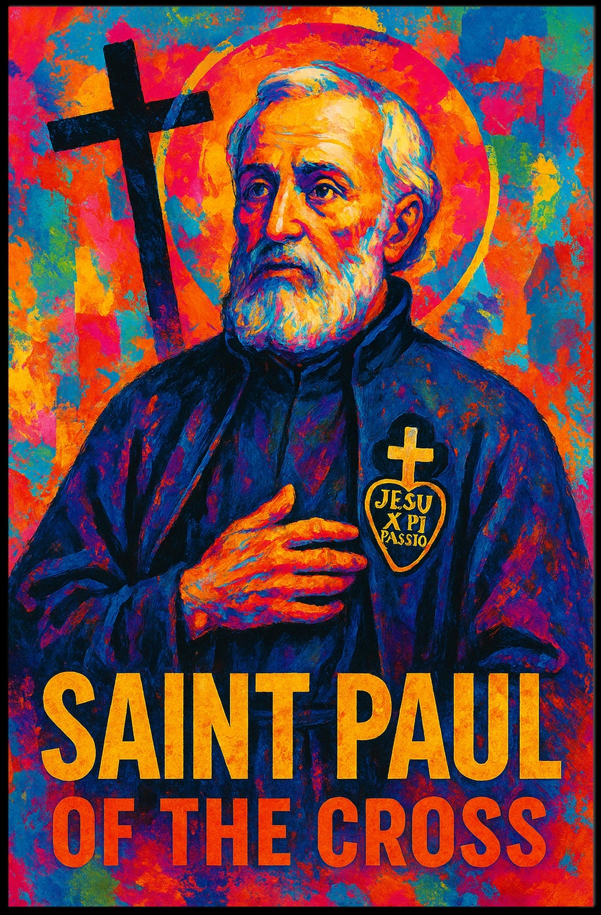 Saint Paul Of The Cross Poster
